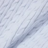 Kurzärmeliger Pullover mit Zopfmuster