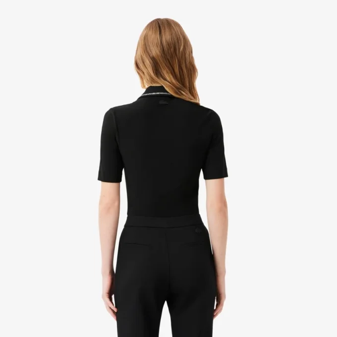 L.12.D Slim Fit Diamanta Pop Polo für Damen L.12.D Slim Fit Diamanta Pop Polo für Damen
