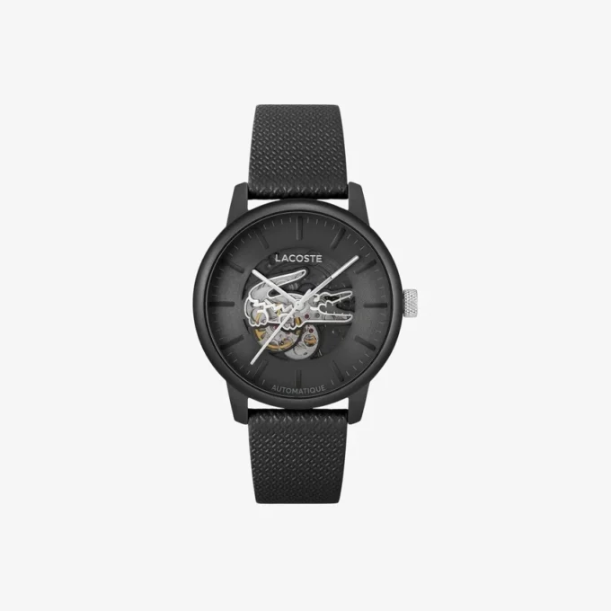 Lacoste.12.12 Automatikuhr aus Leder Lacoste.12.12 Automatikuhr aus Leder