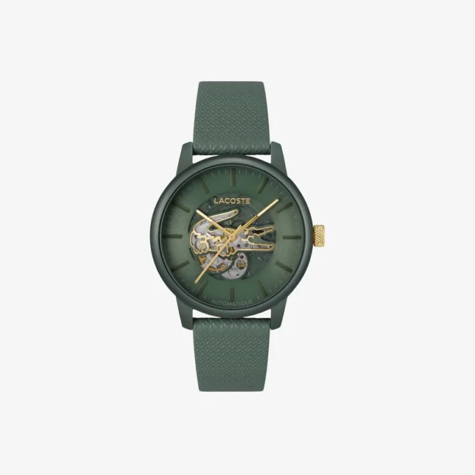 Lacoste.12.12 Automatikuhr aus Leder Lacoste.12.12 Automatikuhr aus Leder