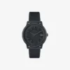Lacoste.12.12 Move 3-Zeiger-Uhr, schwarzes Silikon Lacoste.12.12 Move 3-Zeiger-Uhr, schwarzes Silikon