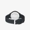 Lacoste.12.12 Move 3-Zeiger-Uhr, schwarzes Silikon Lacoste.12.12 Move 3-Zeiger-Uhr, schwarzes Silikon