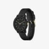 Lacoste.12.12 Uhr mit schwarzem Silikonarmband Lacoste.12.12 Uhr mit schwarzem Silikonarmband