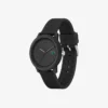 Lacoste.12.12 Uhr mit schwarzem Silikonarmband Lacoste.12.12 Uhr mit schwarzem Silikonarmband