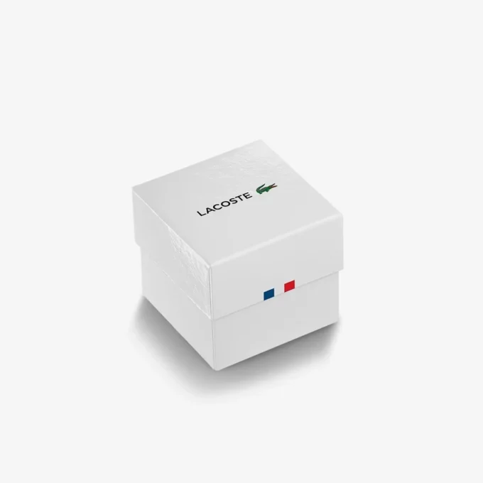 Lacoste.12.12 Uhr mit schwarzem Silikonarmband Lacoste.12.12 Uhr mit schwarzem Silikonarmband
