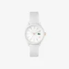 Lacoste.12.12 Uhr mit weißem Silikonarmband Lacoste.12.12 Uhr mit weißem Silikonarmband
