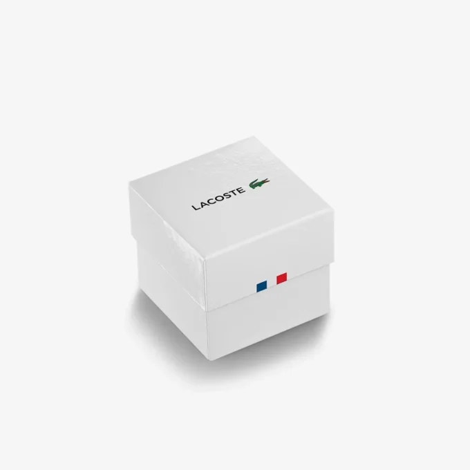 Lacoste.12.12 Uhr mit weißem Silikonarmband Lacoste.12.12 Uhr mit weißem Silikonarmband