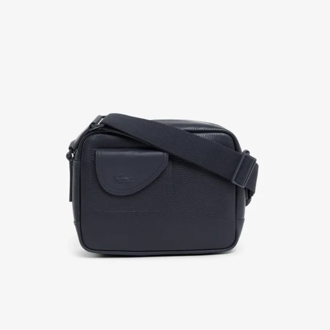 Lacoste Club Satchel aus genarbtem Leder Lacoste Club Satchel aus genarbtem Leder