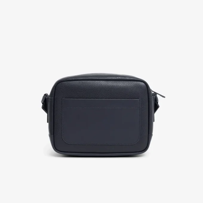 Lacoste Club Satchel aus genarbtem Leder Lacoste Club Satchel aus genarbtem Leder
