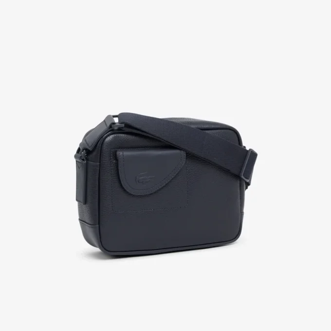 Lacoste Club Satchel aus genarbtem Leder Lacoste Club Satchel aus genarbtem Leder