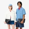 Lacoste Clutch aus genarbtem Leder Lacoste Clutch aus genarbtem Leder