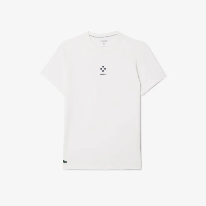 Lacoste Tennis X Daniil Medvedev Ultra Dry T-Shirt für Herren Lacoste Tennis X Daniil Medvedev Ultra Dry T-Shirt für Herren