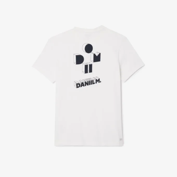 Lacoste Tennis X Daniil Medvedev Ultra Dry T-Shirt für Herren Lacoste Tennis X Daniil Medvedev Ultra Dry T-Shirt für Herren
