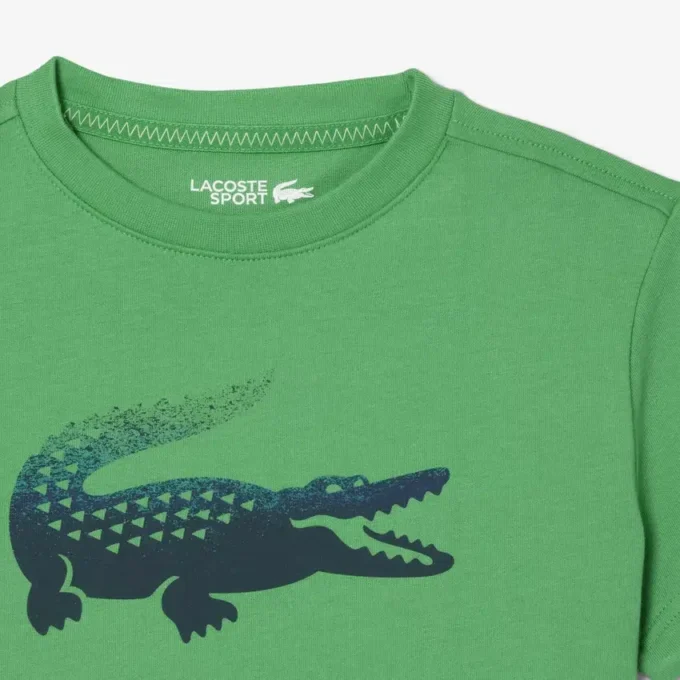 Lacoste X Daniil Medvedev Ultra Dry T-Shirt für Kinder Lacoste X Daniil Medvedev Ultra Dry T-Shirt für Kinder