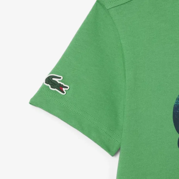 Lacoste X Daniil Medvedev Ultra Dry T-Shirt für Kinder Lacoste X Daniil Medvedev Ultra Dry T-Shirt für Kinder