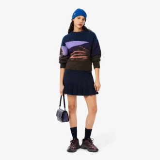 Landscape-Wollpullover für Damen