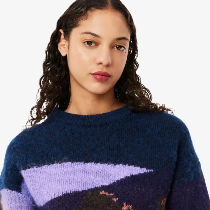 Landscape-Wollpullover für Damen Landscape-Wollpullover für Damen