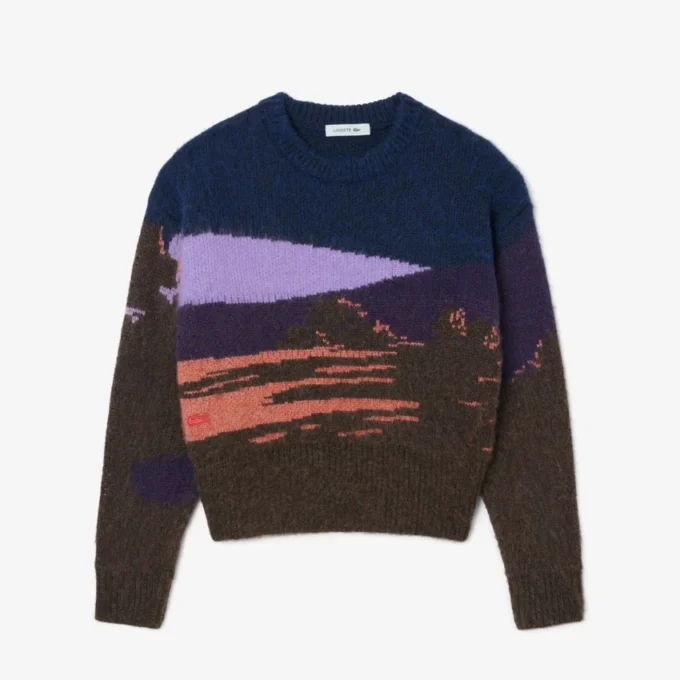 Landscape-Wollpullover für Damen Landscape-Wollpullover für Damen