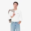 Langarm-T-Shirt aus Pima-Baumwolle für Herren Langarm-T-Shirt aus Pima-Baumwolle für Herren