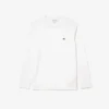 Langarm-T-Shirt aus Pima-Baumwolle für Herren Langarm-T-Shirt aus Pima-Baumwolle für Herren