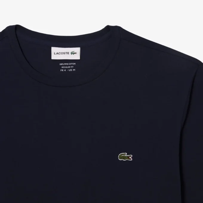 Langarm-T-Shirt aus Pima-Baumwolle für Herren Langarm-T-Shirt aus Pima-Baumwolle für Herren