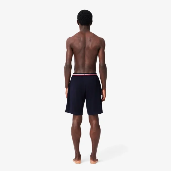 Lange Boxershorts für Herren mit gestreiftem Bund Lange Boxershorts für Herren mit gestreiftem Bund