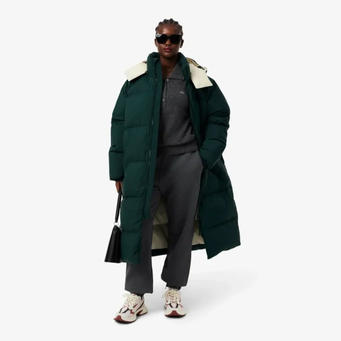 Lange Oversize-Daunenjacke für Damen Lange Oversize-Daunenjacke für Damen