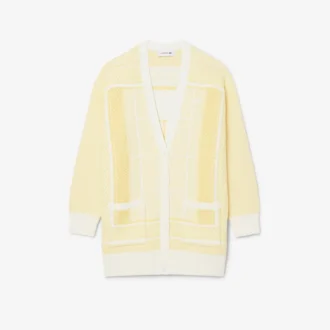 Langer Cardigan „Tennis Court“