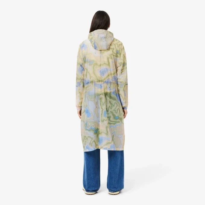 Langer, oversized, wasserabweisender Parka für Damen Langer, oversized, wasserabweisender Parka für Damen