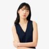 Langes, ärmelloses Plisseekleid Langes, ärmelloses Plisseekleid