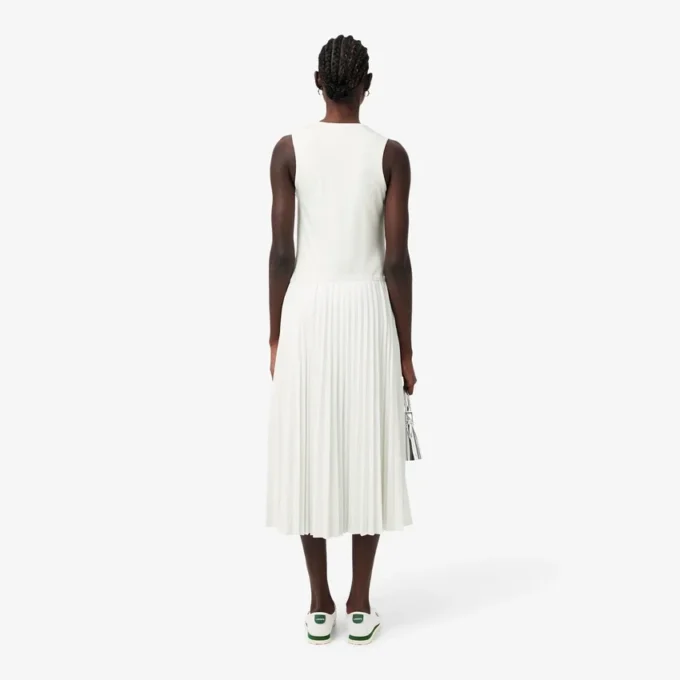 Langes, ärmelloses Plisseekleid Langes, ärmelloses Plisseekleid