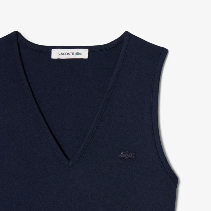 Langes, ärmelloses Plisseekleid Langes, ärmelloses Plisseekleid