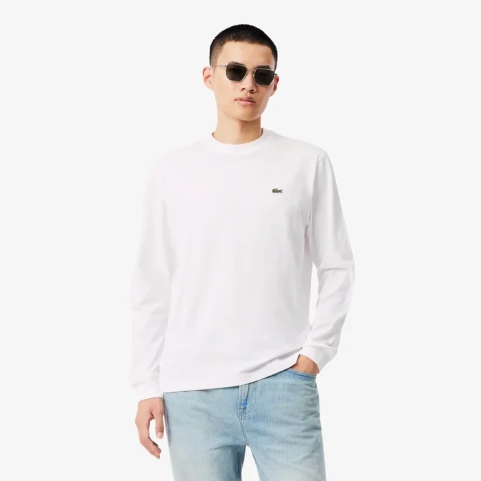 Langärmliges Baumwoll-T-Shirt für Herren Langärmliges Baumwoll-T-Shirt für Herren