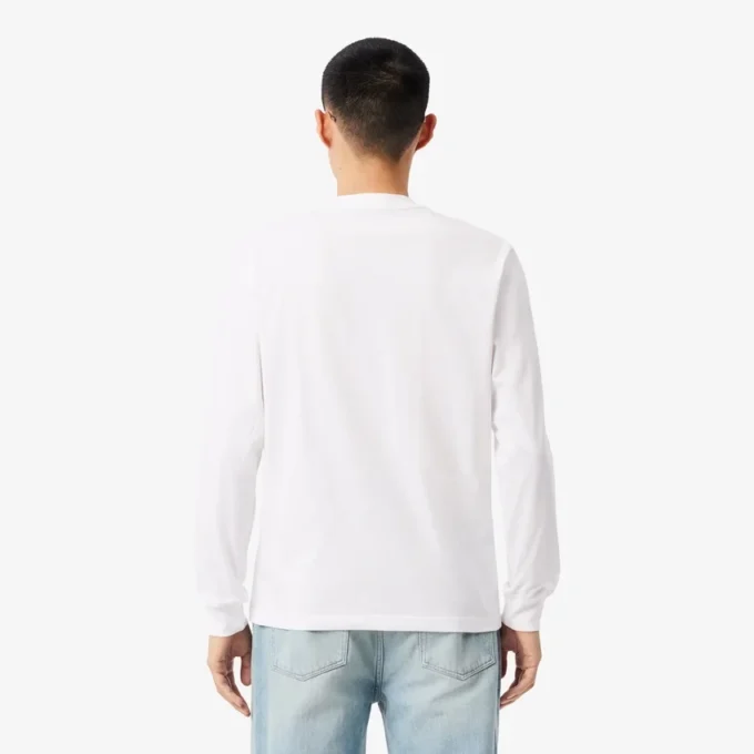 Langärmliges Baumwoll-T-Shirt für Herren Langärmliges Baumwoll-T-Shirt für Herren