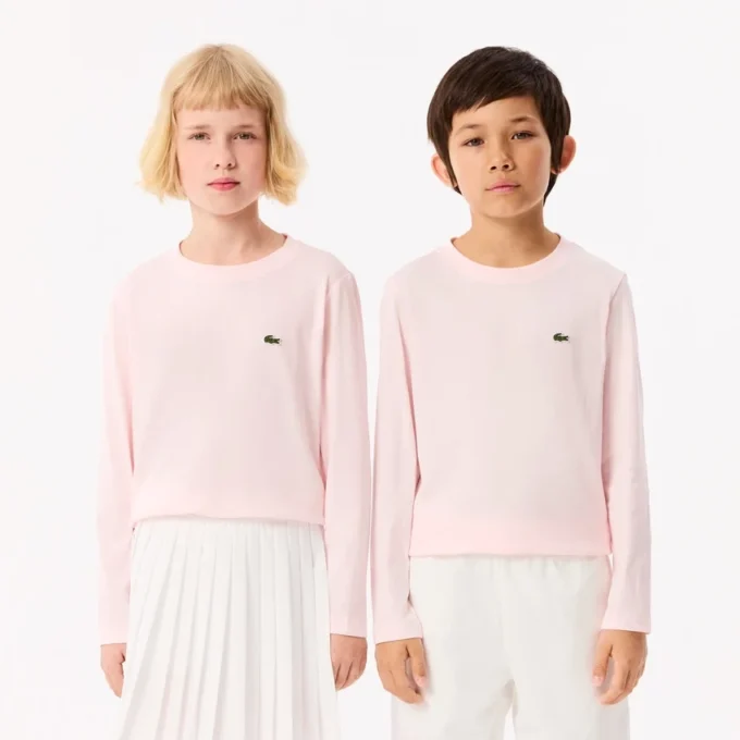 Langärmliges Baumwoll-T-Shirt für Kinder Langärmliges Baumwoll-T-Shirt für Kinder