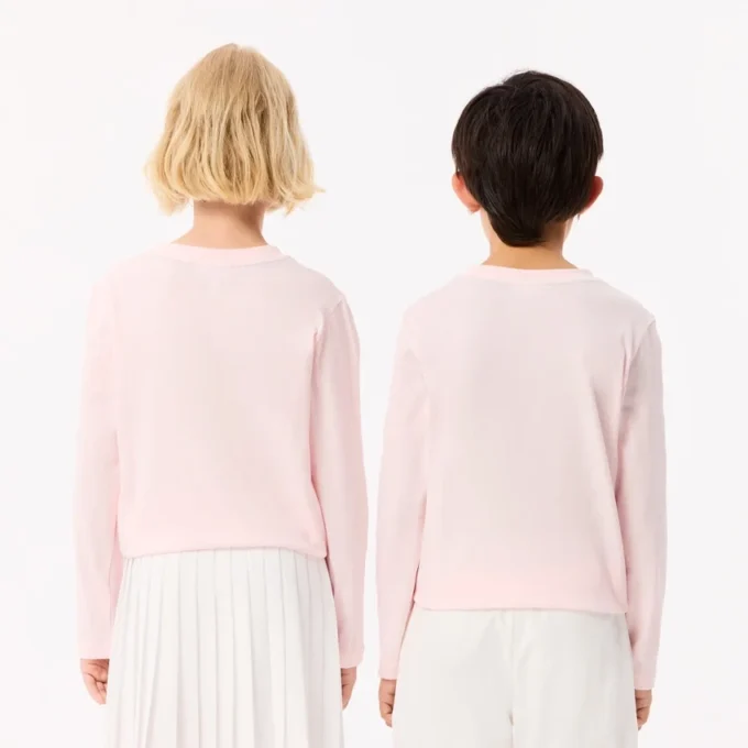 Langärmliges Baumwoll-T-Shirt für Kinder Langärmliges Baumwoll-T-Shirt für Kinder