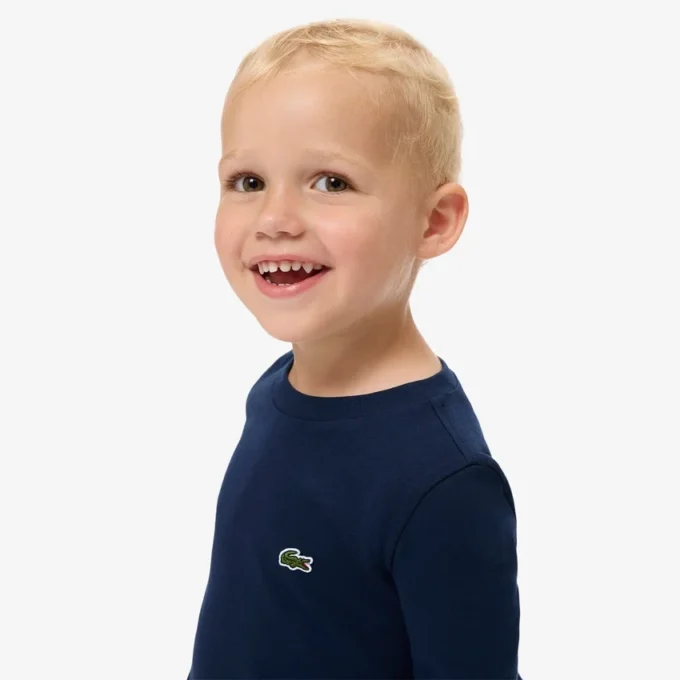 Langärmliges Baumwoll-T-Shirt für Kinder Langärmliges Baumwoll-T-Shirt für Kinder