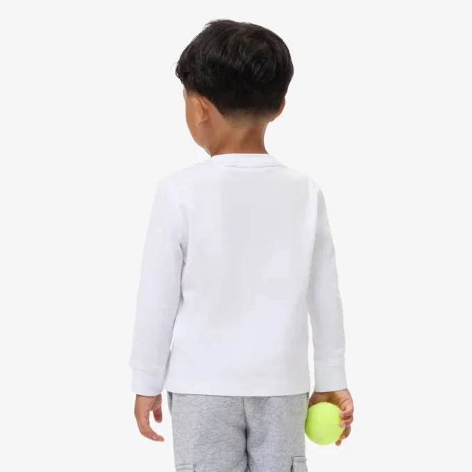Langärmliges Baumwoll-T-Shirt für Kinder Langärmliges Baumwoll-T-Shirt für Kinder