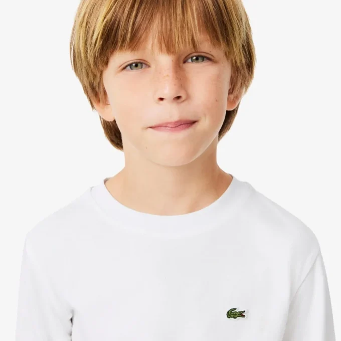 Langärmliges Baumwoll-T-Shirt für Kinder Langärmliges Baumwoll-T-Shirt für Kinder