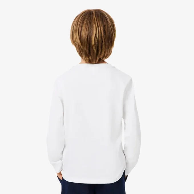 Langärmliges Baumwoll-T-Shirt für Kinder Langärmliges Baumwoll-T-Shirt für Kinder