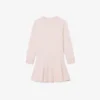 Langärmliges Fleece-Kleid für Mädchen