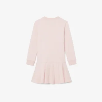 Langärmliges Fleece-Kleid für Mädchen Langärmliges Fleece-Kleid für Mädchen