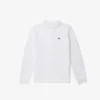 Langärmliges Piqué-Poloshirt für Jungen Langärmliges Piqué-Poloshirt für Jungen