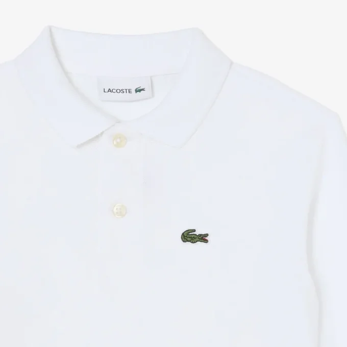 Langärmliges Piqué-Poloshirt für Jungen Langärmliges Piqué-Poloshirt für Jungen