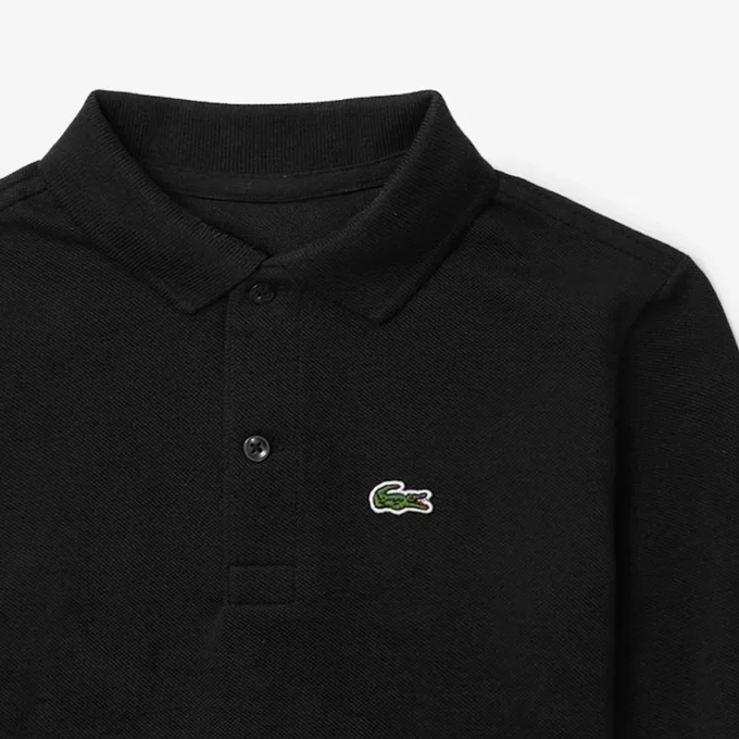 Langärmliges Piqué-Poloshirt für Jungen Langärmliges Piqué-Poloshirt für Jungen