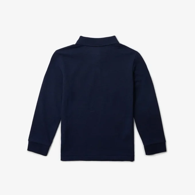 Langärmliges Piqué-Poloshirt für Jungen Langärmliges Piqué-Poloshirt für Jungen