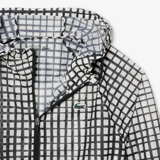 Leichte Sportjacke für Herren mit Krokodil-Print Leichte Sportjacke für Herren mit Krokodil-Print