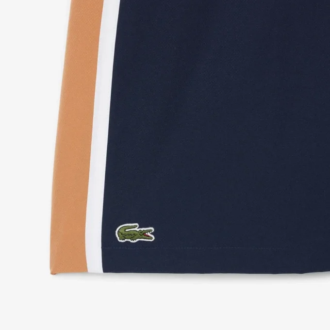 Leichte Tennis-Shorts für Herren mit Colorblock-Streifen Leichte Tennis-Shorts für Herren mit Colorblock-Streifen