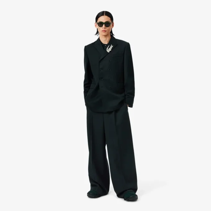 Leichter Zweireiher-Blazer aus Wolle Leichter Zweireiher-Blazer aus Wolle