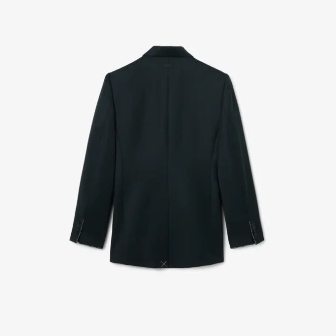 Leichter Zweireiher-Blazer aus Wolle Leichter Zweireiher-Blazer aus Wolle